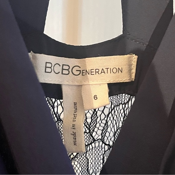 BCBGeneration Women’s Navy Mini Dress - Picture 4 of 8